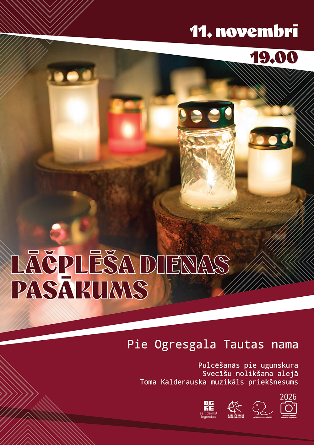 Lāčplēša dienas pasākums Ogresgalā