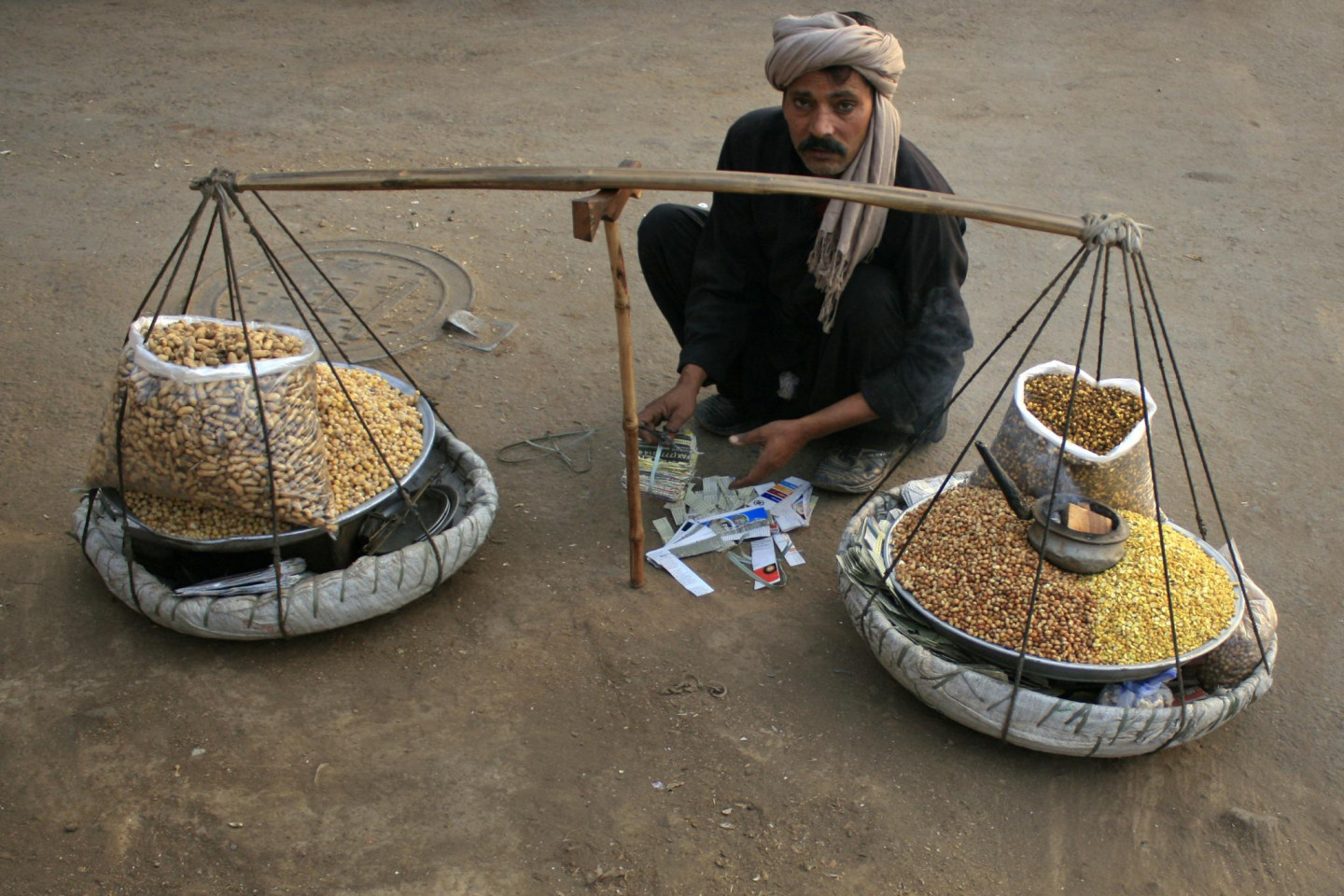 Riekstu pārdevējs Pakistānā