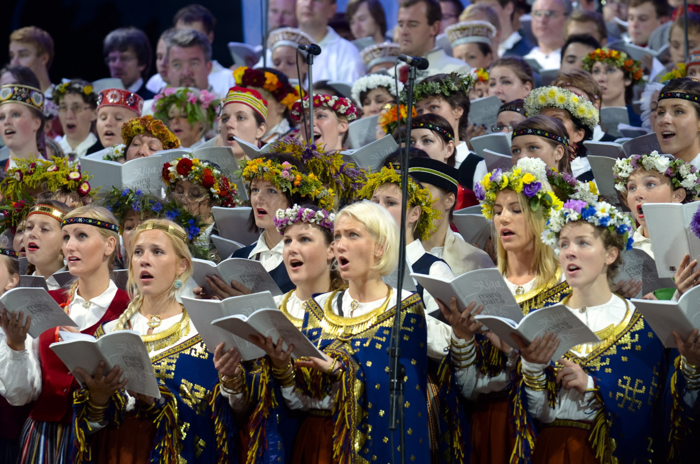 Rīgas ielas svin Rīgas svētkus.