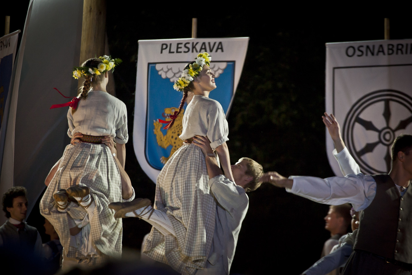 Rīgas ielas svin Rīgas svētkus.