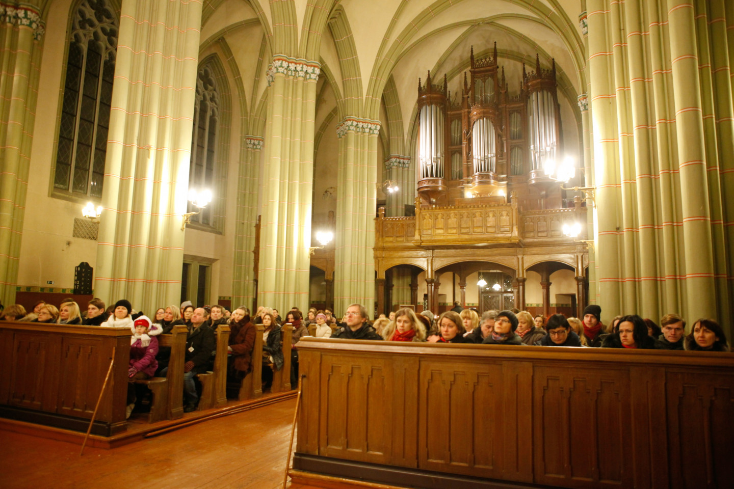 19.12.2012. Ekskursija Rīgas Vecajā svētās Ģertrūdes baznīcā. Ekskursiju vada Rīgas Vecās svētās Ģertrūdes baznīcas draudzes mācītājs Rinalds Grants