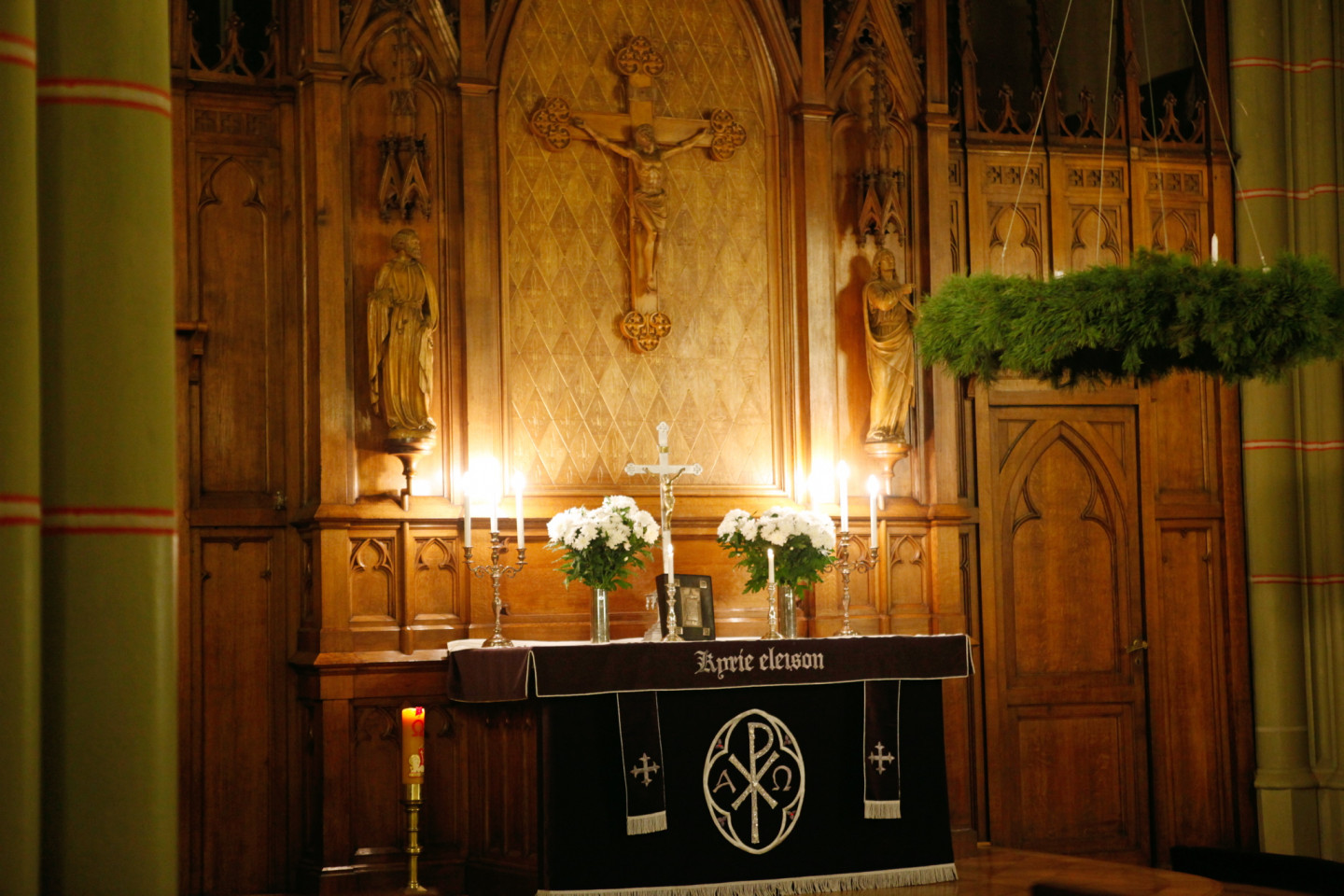 19.12.2012. Ekskursija Rīgas Vecajā svētās Ģertrūdes baznīcā. Ekskursiju vada Rīgas Vecās svētās Ģertrūdes baznīcas draudzes mācītājs Rinalds Grants