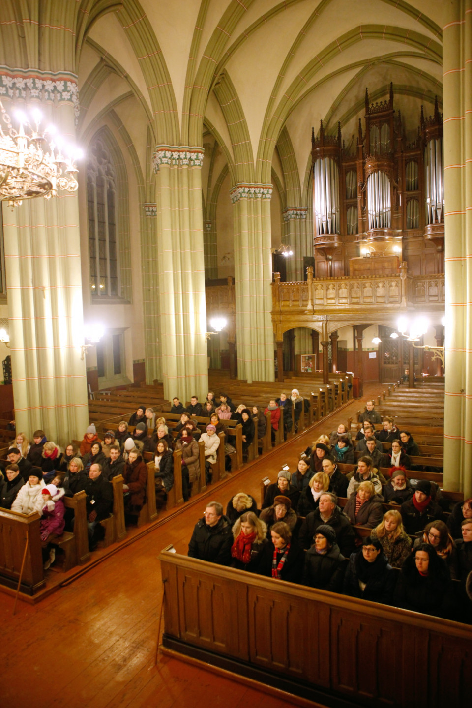 19.12.2012. Ekskursija Rīgas Vecajā svētās Ģertrūdes baznīcā. Ekskursiju vada Rīgas Vecās svētās Ģertrūdes baznīcas draudzes mācītājs Rinalds Grants