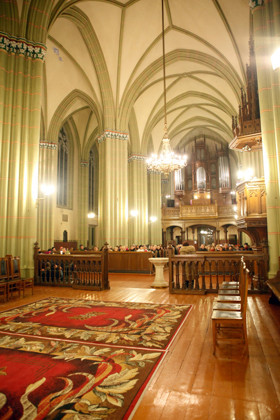 19.12.2012. Ekskursija Rīgas Vecajā svētās Ģertrūdes baznīcā. Ekskursiju vada Rīgas Vecās svētās Ģertrūdes baznīcas draudzes mācītājs Rinalds Grants