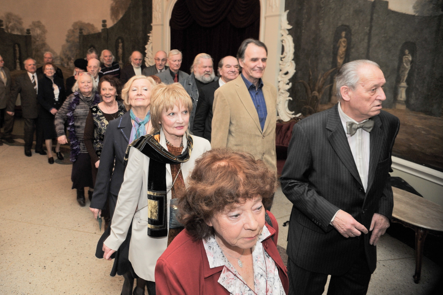 29.04.2013. Filmas "Džimlai Rūdi Rallallā!" aktieri un filmēšanas grupa pulcējas kinoteātrī Splendid Palace, Rīga. Foto: Gints Ivuškāns