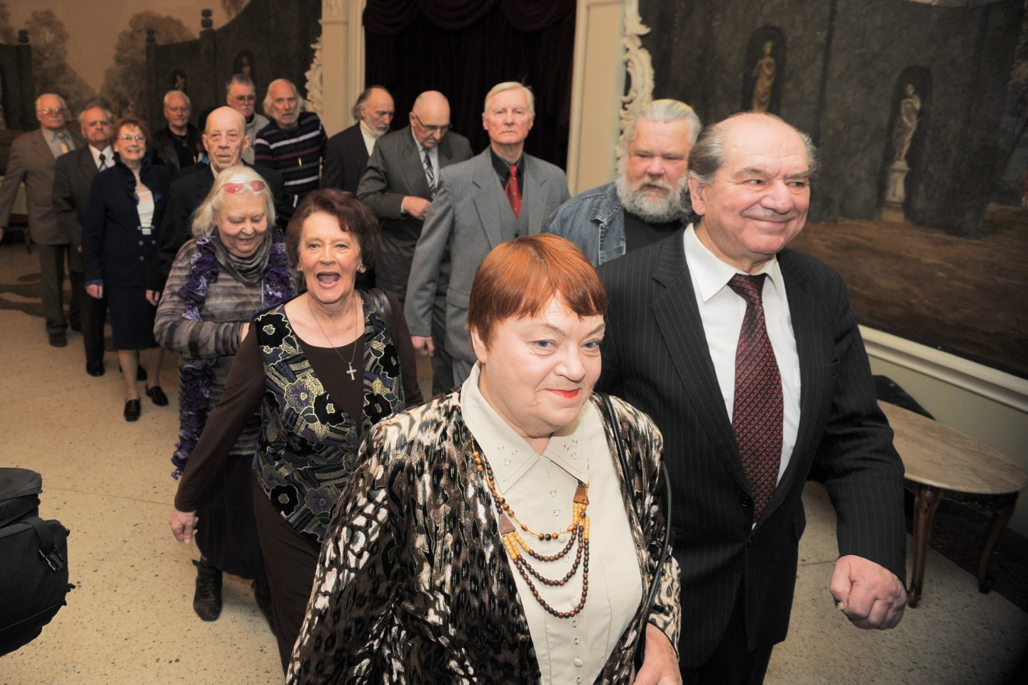 29.04.2013. Filmas "Džimlai Rūdi Rallallā!" aktieri un filmēšanas grupa pulcējas kinoteātrī Splendid Palace, Rīga. Foto: Gints Ivuškāns