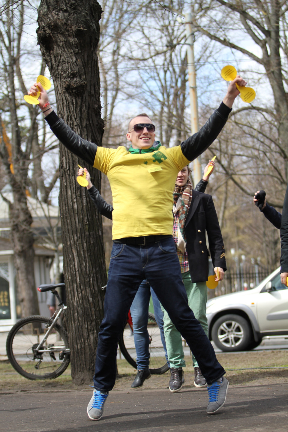 30.04.2013 Vingrošanas zibakcija pie Ministru Kabineta