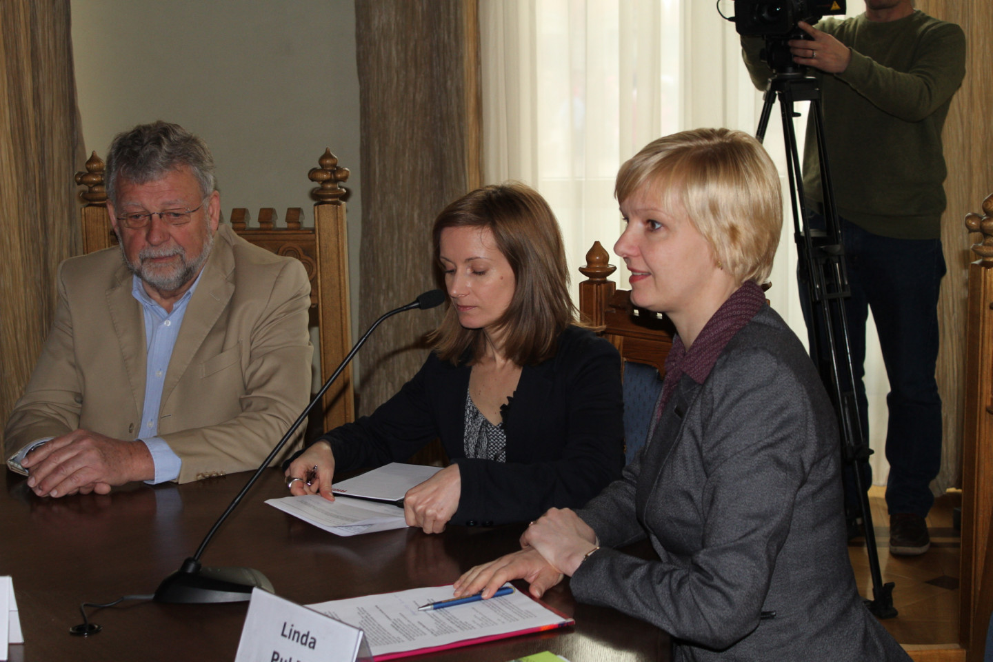 30.04.2013 Starptautiskās mācību burukuģu un jahtu regates „The Tall Ships Races 2013” peses konference.