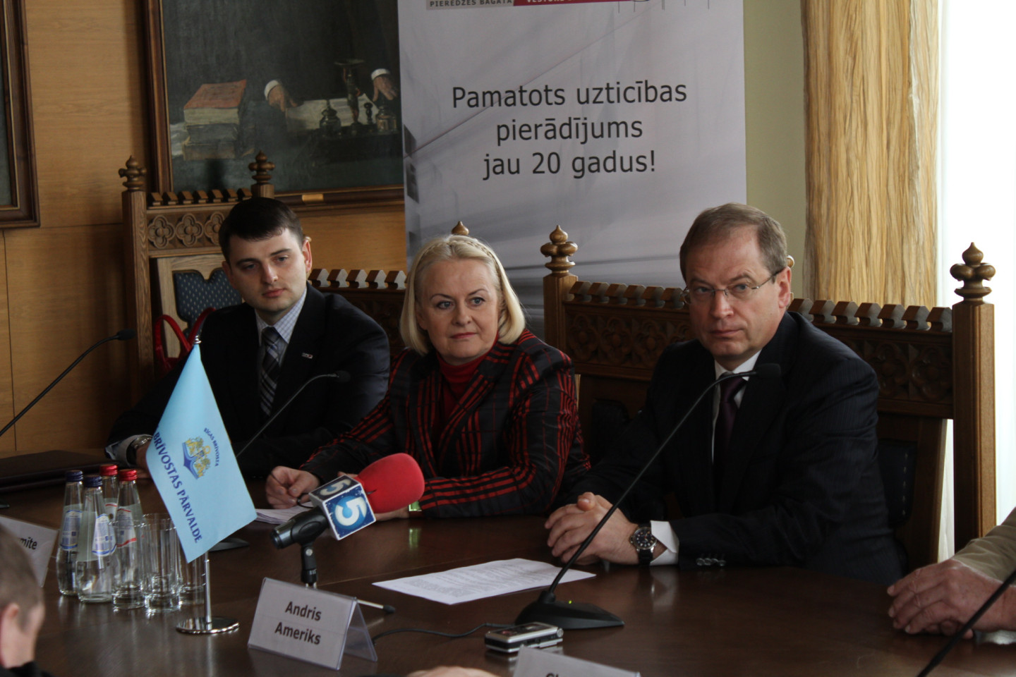 30.04.2013 Starptautiskās mācību burukuģu un jahtu regates „The Tall Ships Races 2013” peses konference.