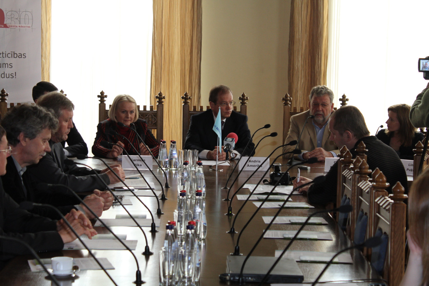 30.04.2013 Starptautiskās mācību burukuģu un jahtu regates „The Tall Ships Races 2013” peses konference.