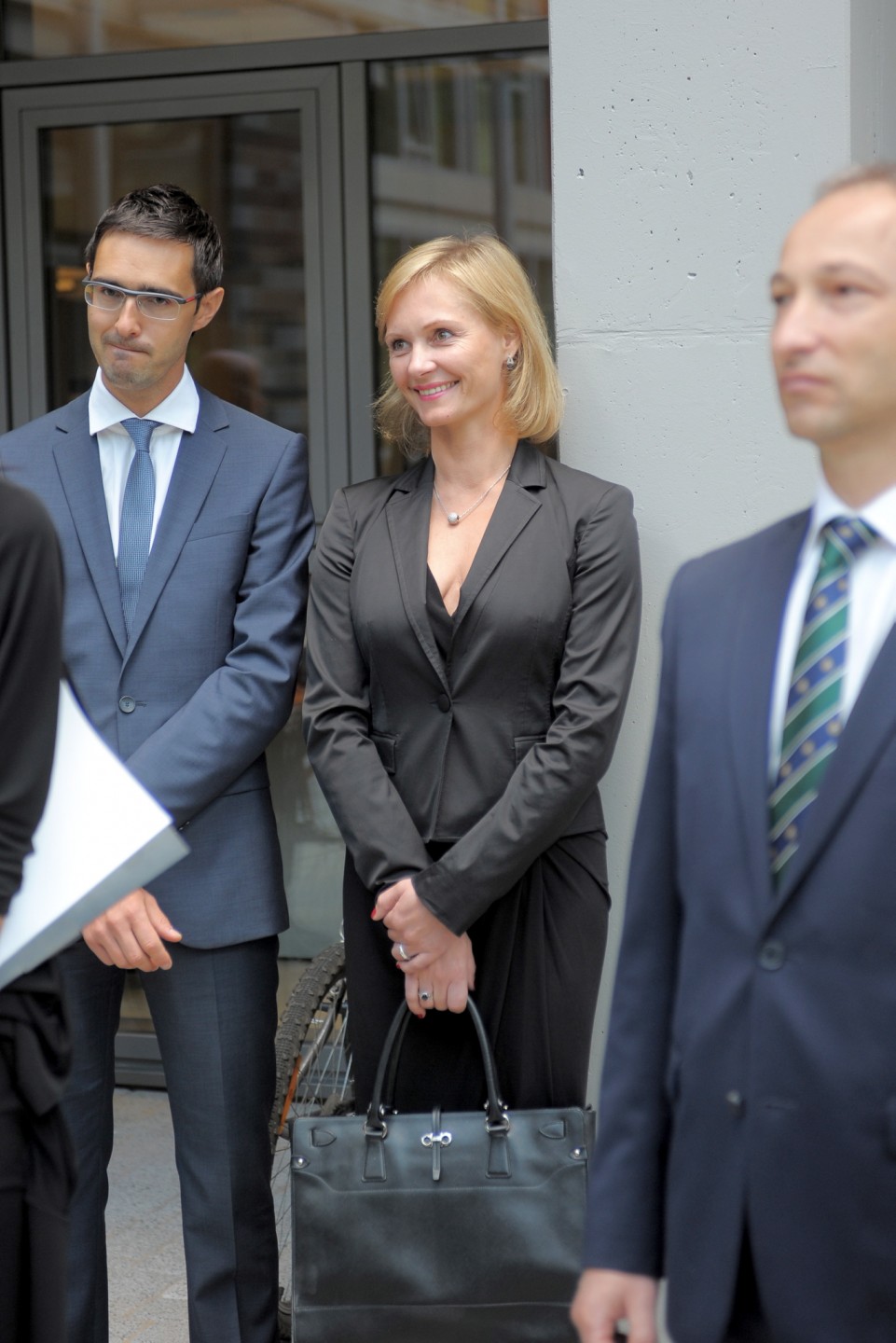 17.07.2013. Svinīgi atklāk jauno Administratīvās rajona tiesas Rīgas tiesu nama ēku. Baldones iela 1a, Rīga.