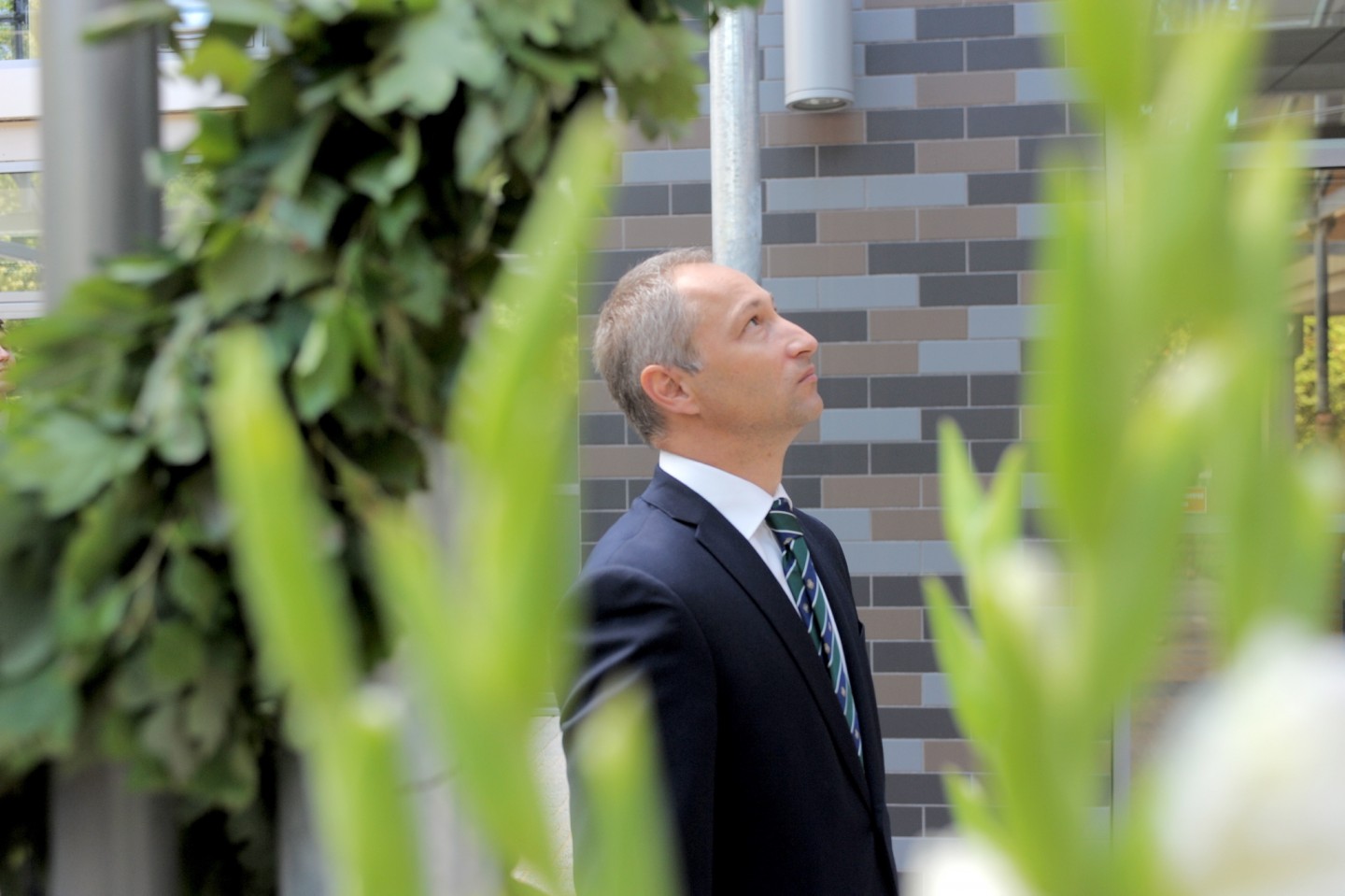 17.07.2013. Svinīgi atklāk jauno Administratīvās rajona tiesas Rīgas tiesu nama ēku. Baldones iela 1a, Rīga.