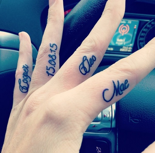 Tetovējumi uz pirkstiem