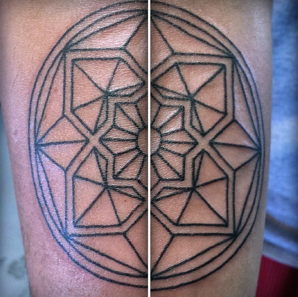 Dažādas ģeometriskas figūras