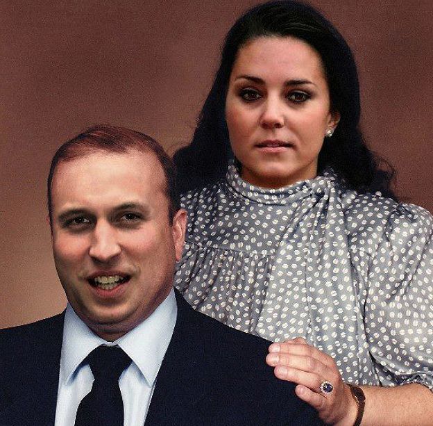 Princis Vilijams un Hercogiene Keita Midiltone.