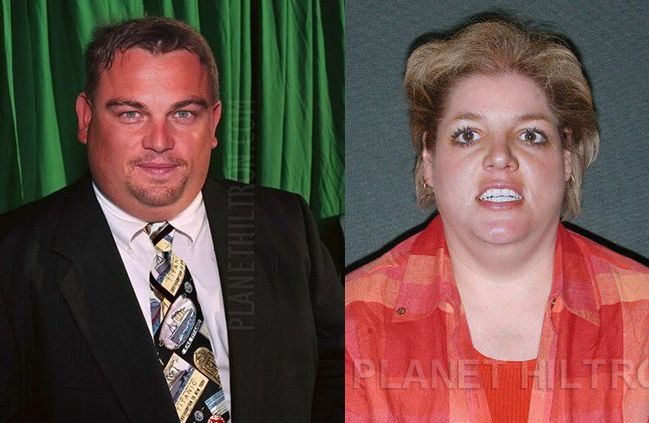 Leonardo Di Kaprio un Brintija Spīrsa.