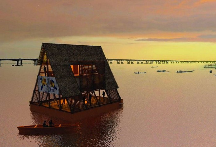 Nigērijā tiek veidotas skolas un mājas, kas atrodas uz ūdens, lai nebūtu jāmaksā par zemes īri. Skolas ir ļoti mazas, jo pārāk lielas ēkas, kuras atrodas uz ūdens būtu bīstamas.