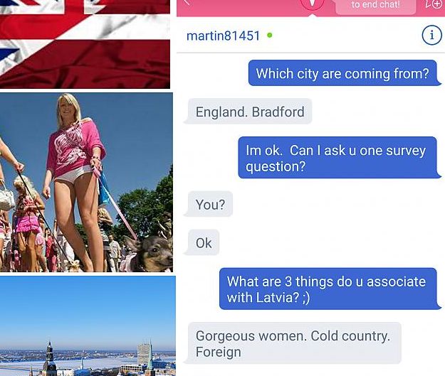 Martins uzskata, ka Latvijā dzīvo skaistas sievietes un ka Latvijā ir auksti