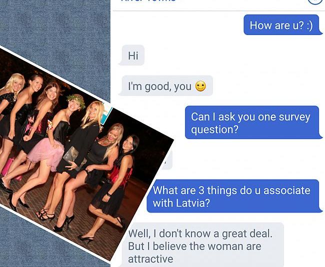 Latvijā dzīvo pievilcīgas sievietes