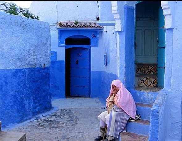 Marokas zilā pilsēta