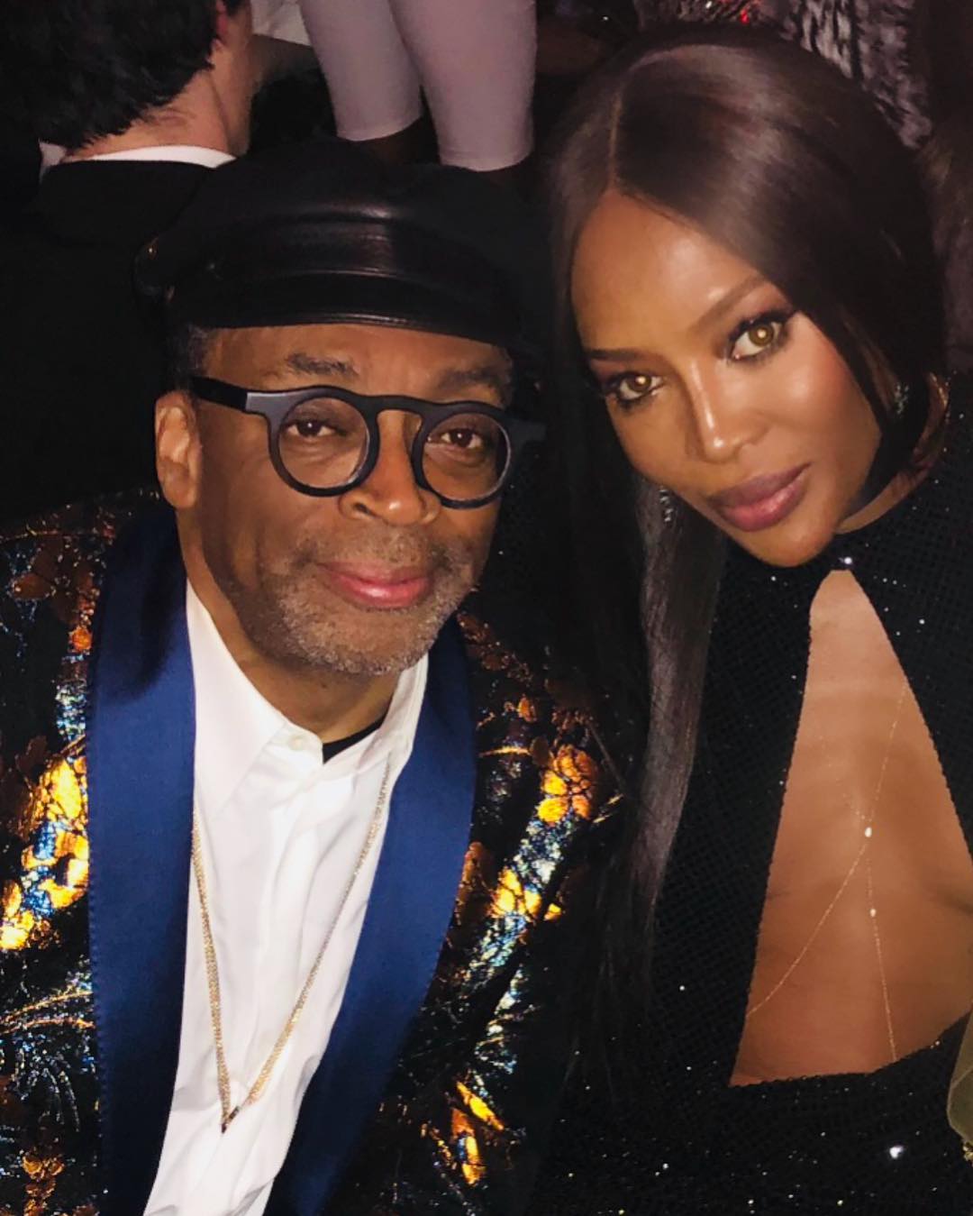 Spaiks Lī un Naomi Kempbela