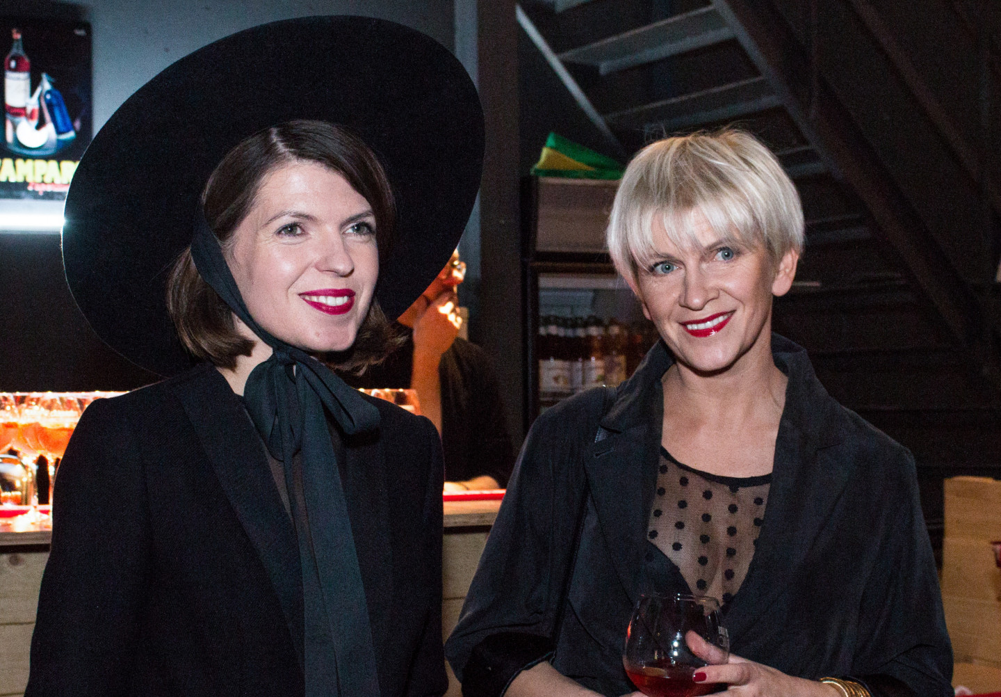 Dizaine Iveta Vecmane un žurnāliste Una Ulme