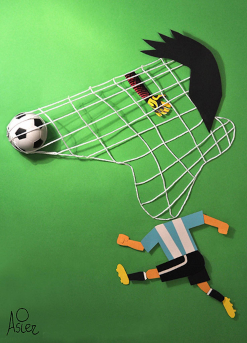 Futbolists Lionels Mesi