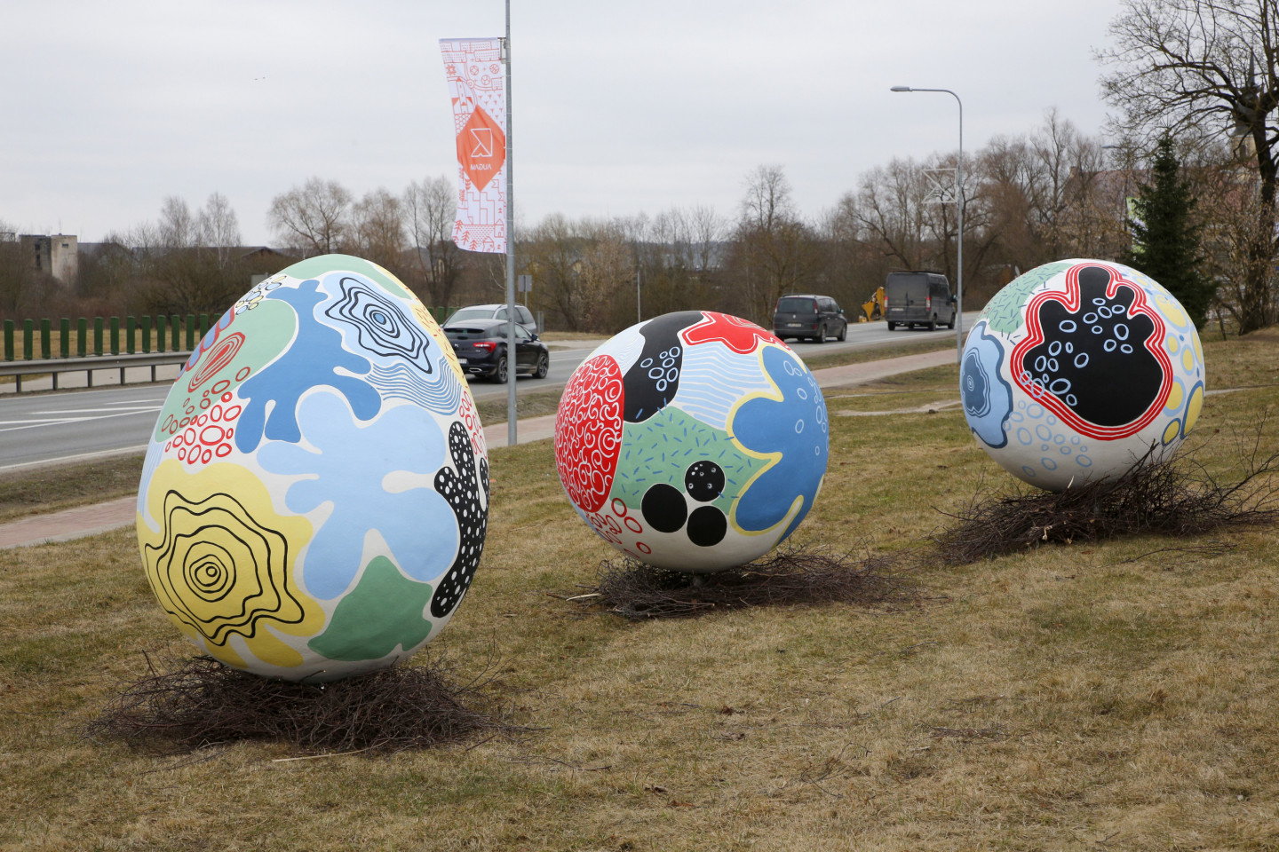 Lieldienu noformējums Ķekavā