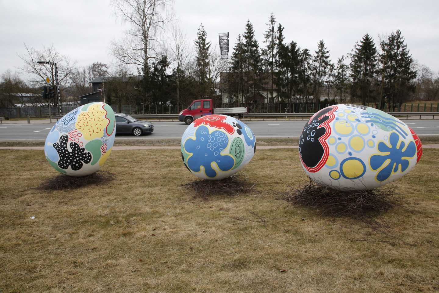 Lieldienu noformējums Ķekavā