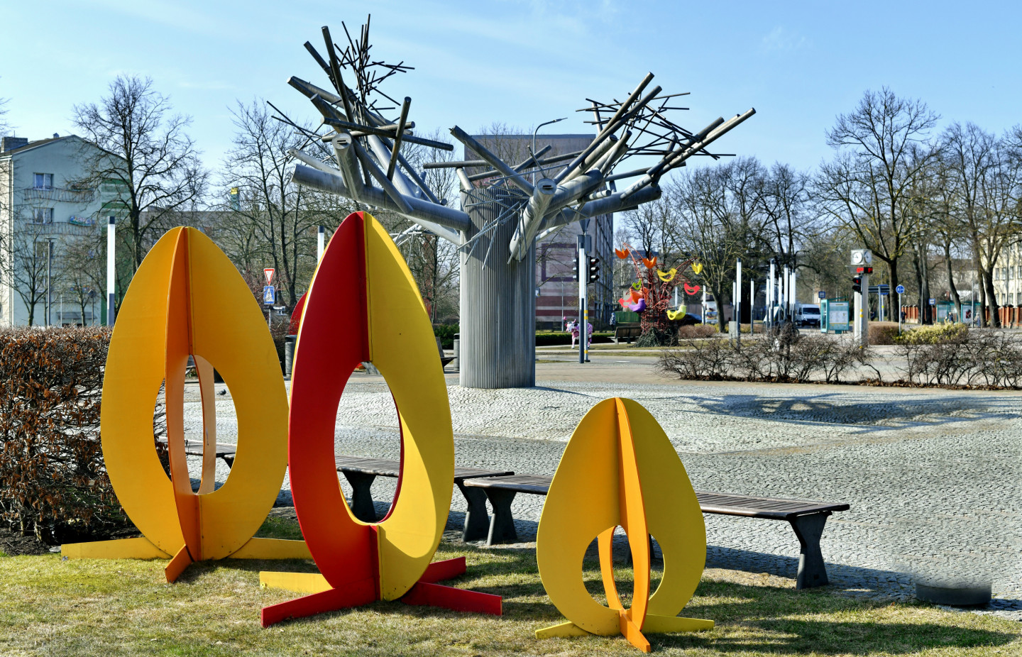 Pilsētas lieldienu noformējums Ventspilī