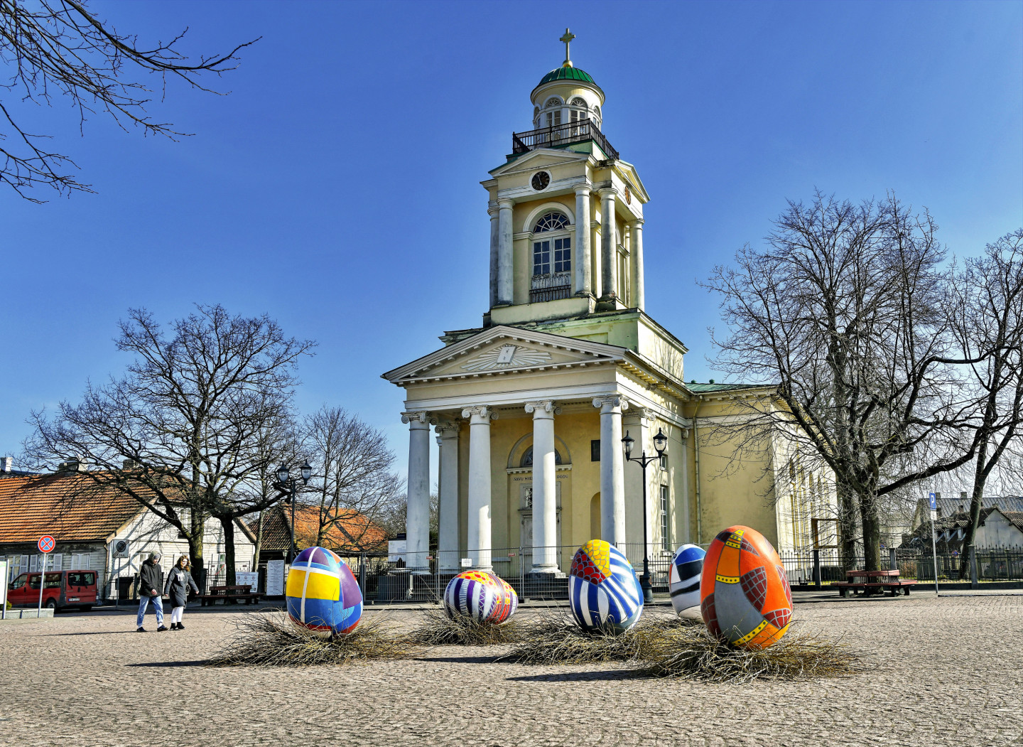 Pilsētas lieldienu noformējums Ventspilī