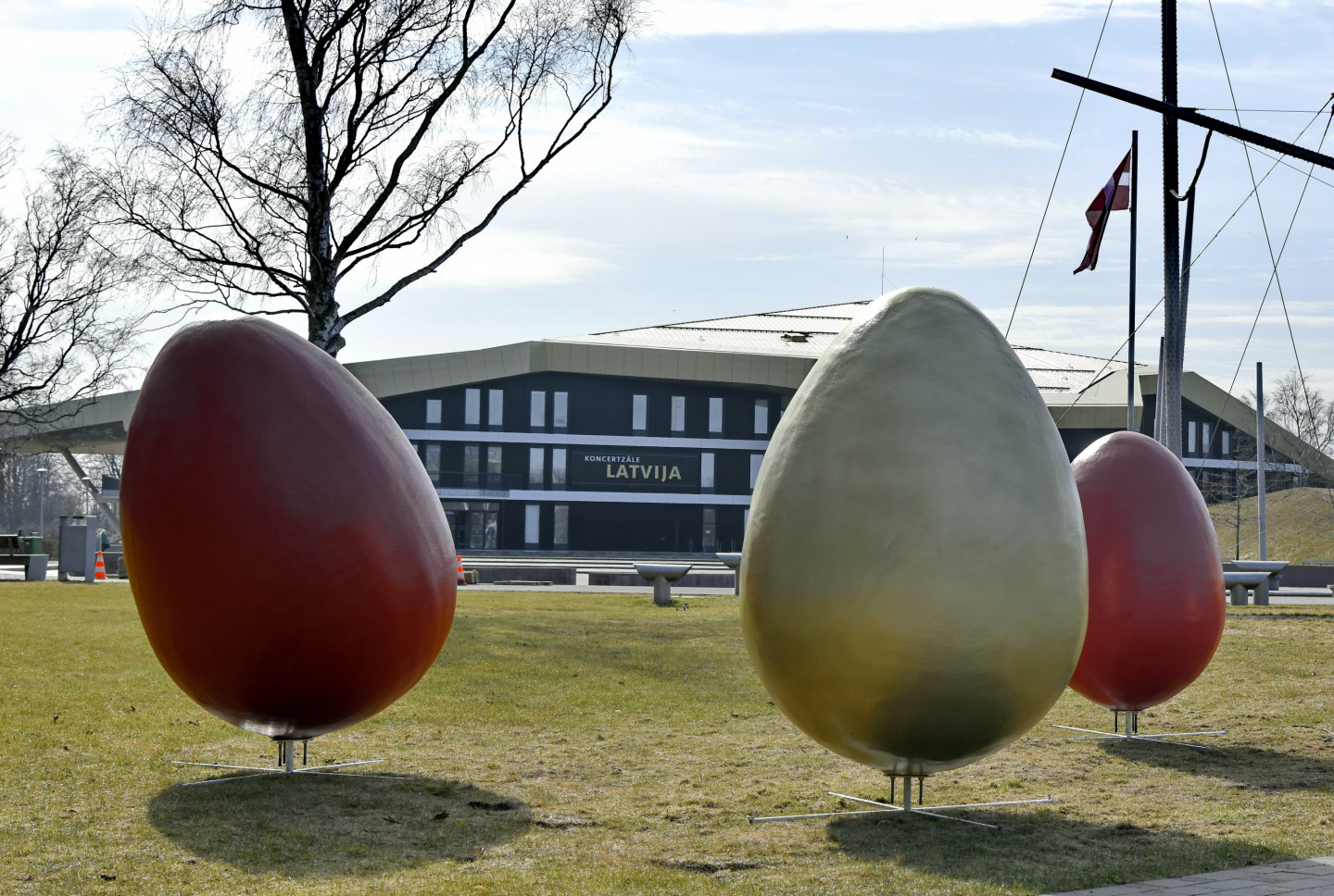 Pilsētas lieldienu noformējums Ventspilī