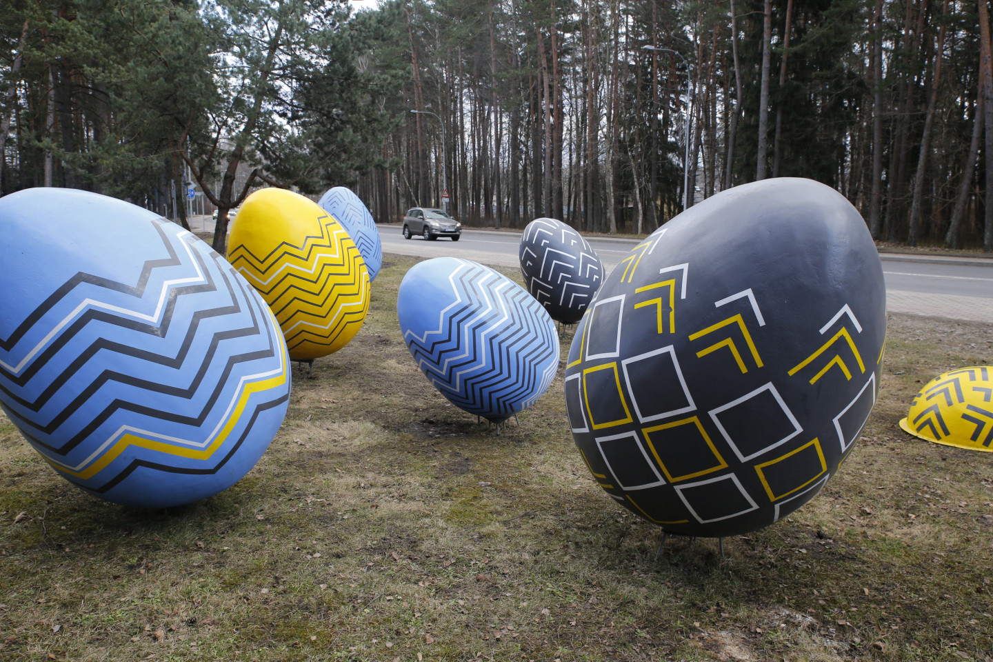 Lieldienu noformējums Jūrmalā