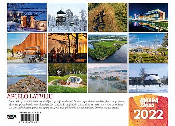 "Apceļo Latviju" 2022.gada kalendārs