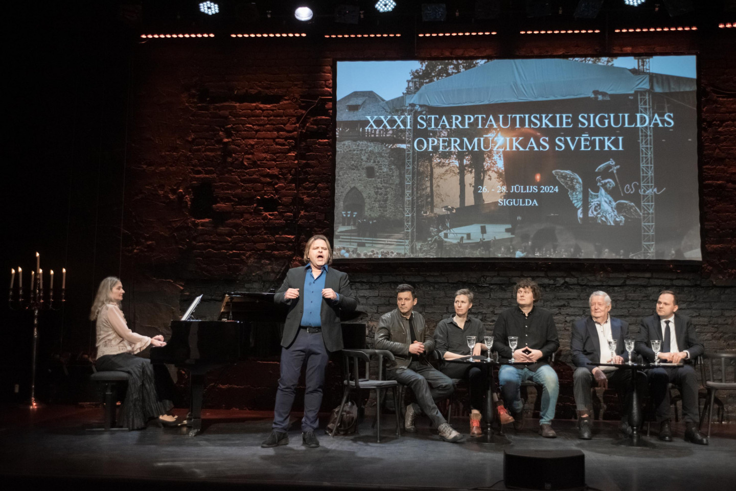 Starptautisko Siguldas Opermūzikas svētku prese konference