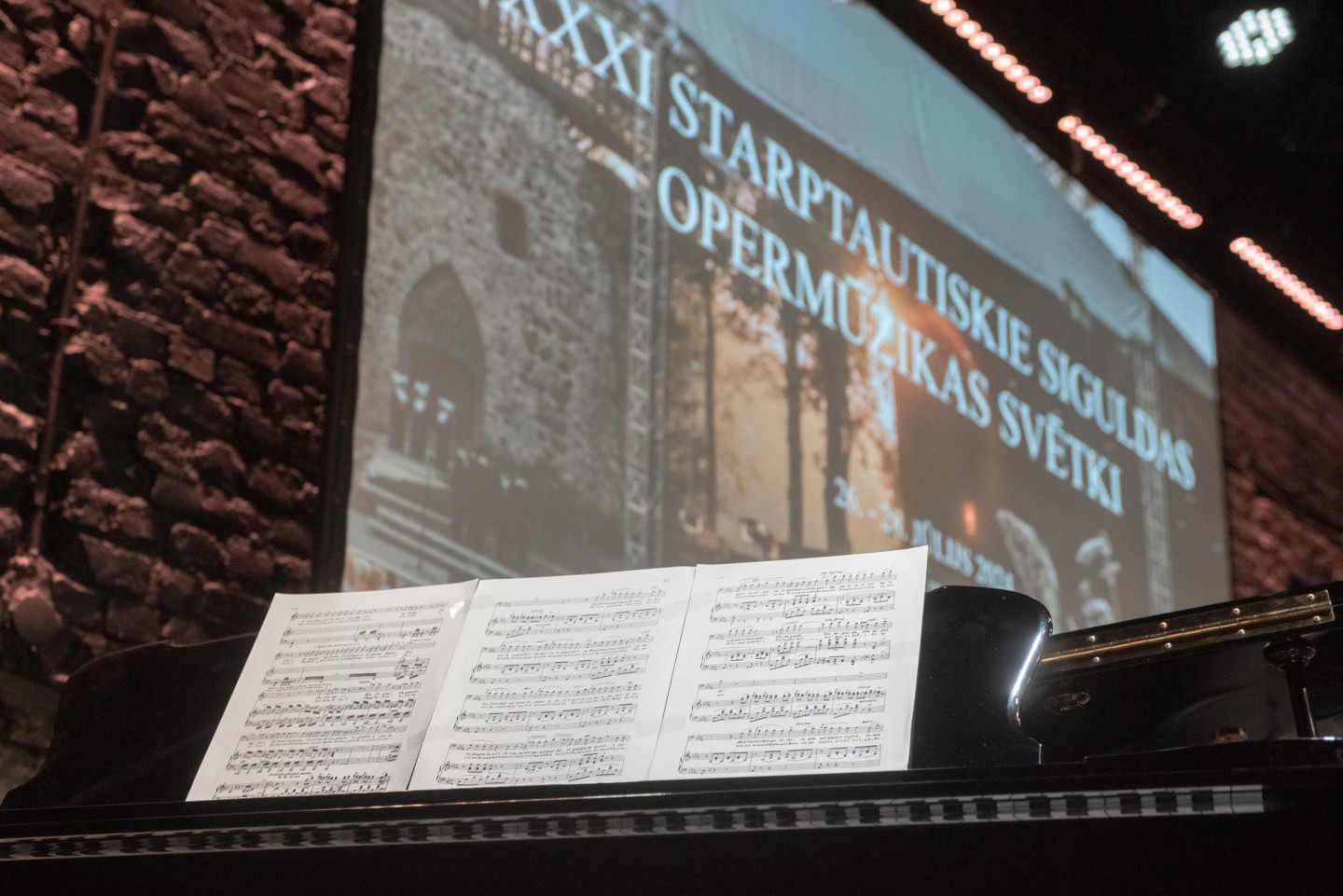 Starptautisko Siguldas Opermūzikas svētku prese konference