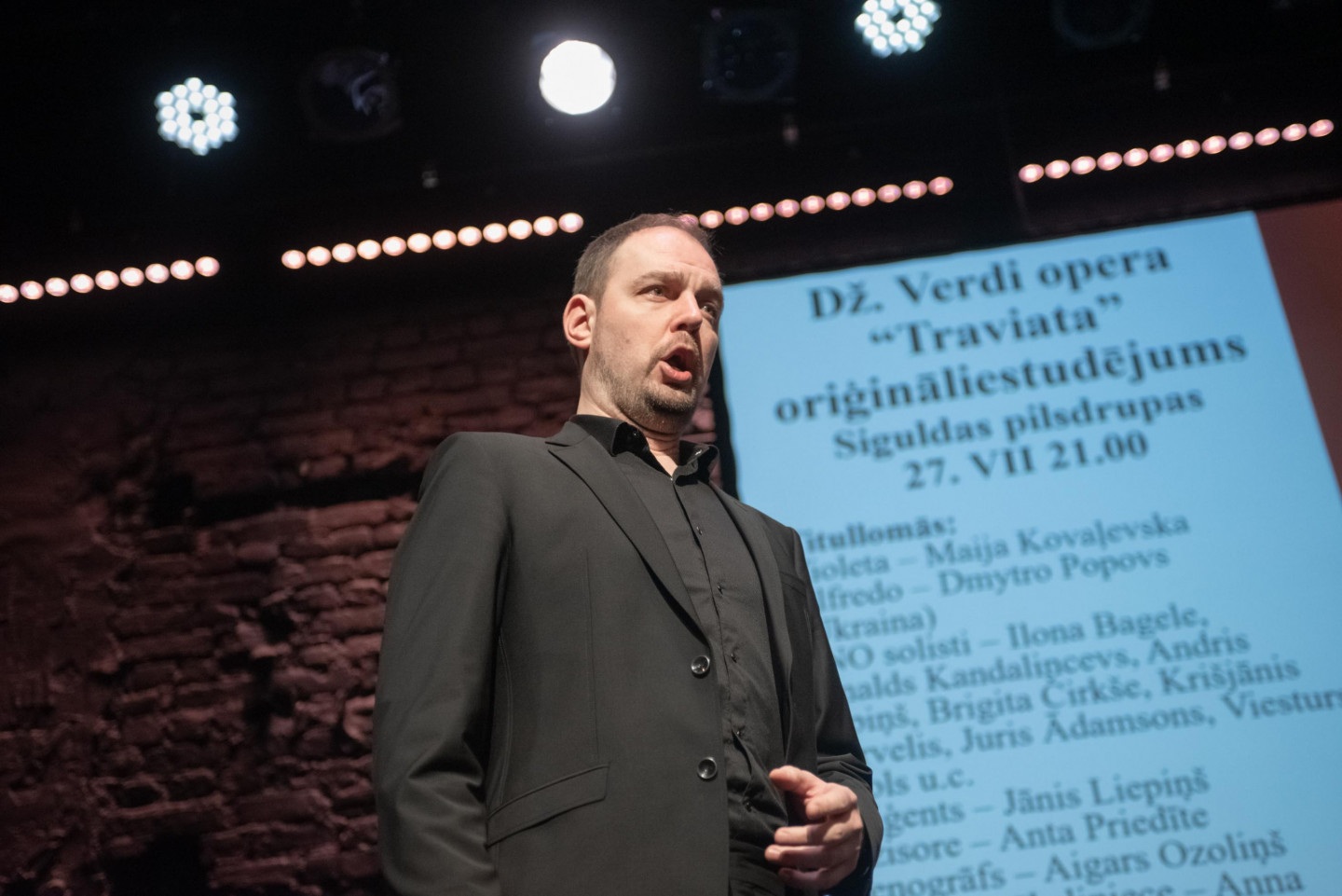 Starptautisko Siguldas Opermūzikas svētku prese konference