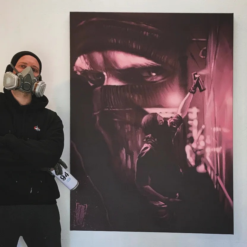 リエパーヤで世界クラスのアーティストによる新たな壁画が制作中