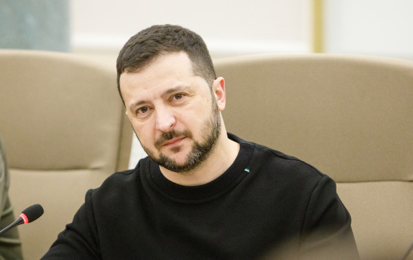 Zelenska preses konferences laikā notiek kas pārsteidzošs