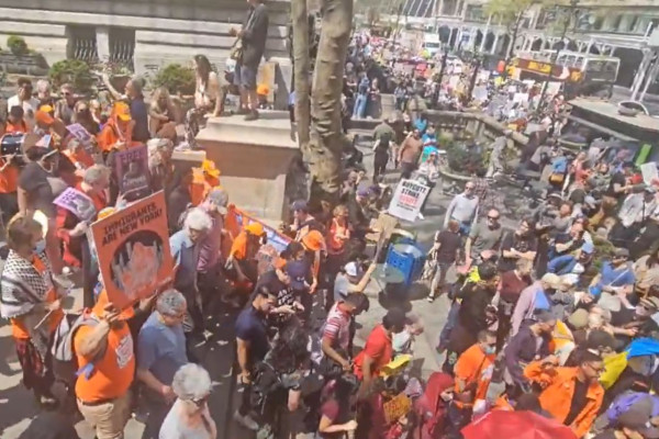 VIDEO. ASV iedzīvotāji atkārtoti iziet ielās protestos pret Trampa politiku