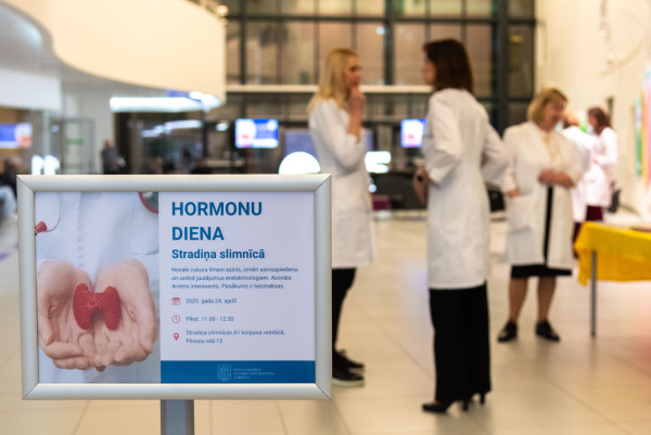 Paula Stradiņa Klīniskās universitātes slimnīcā notiek "Hormonu diena"