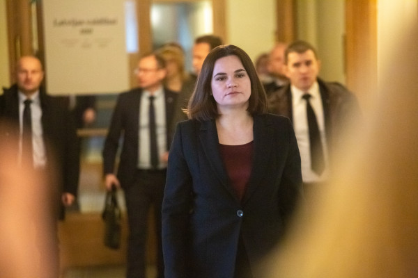 Cihanouska pateicas Latvijai: "Jūs atvērāt savas mājas un sirdis tūkstošiem cilvēku"