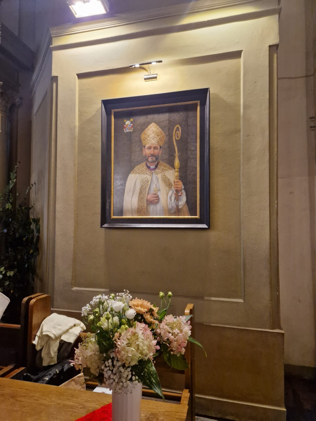 Imanta Lancmaņa glezna, dāvināta Baznīcai