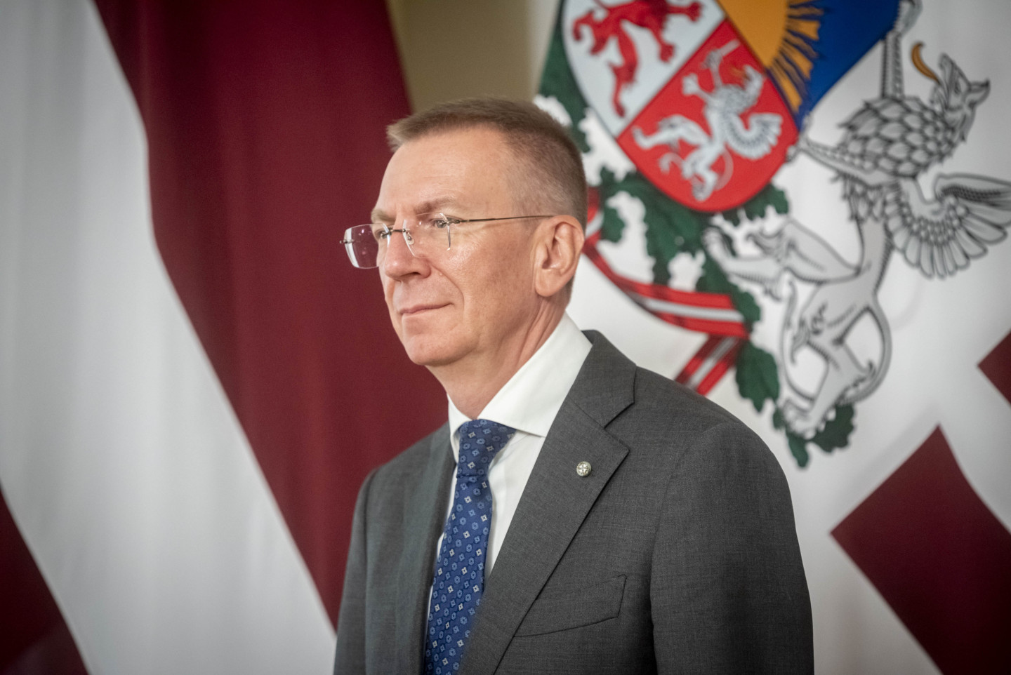 Photo: NRA Latvian President Edgars Rinkēvičs stated that nuclear weapons could be stationed in Latvia if NATO