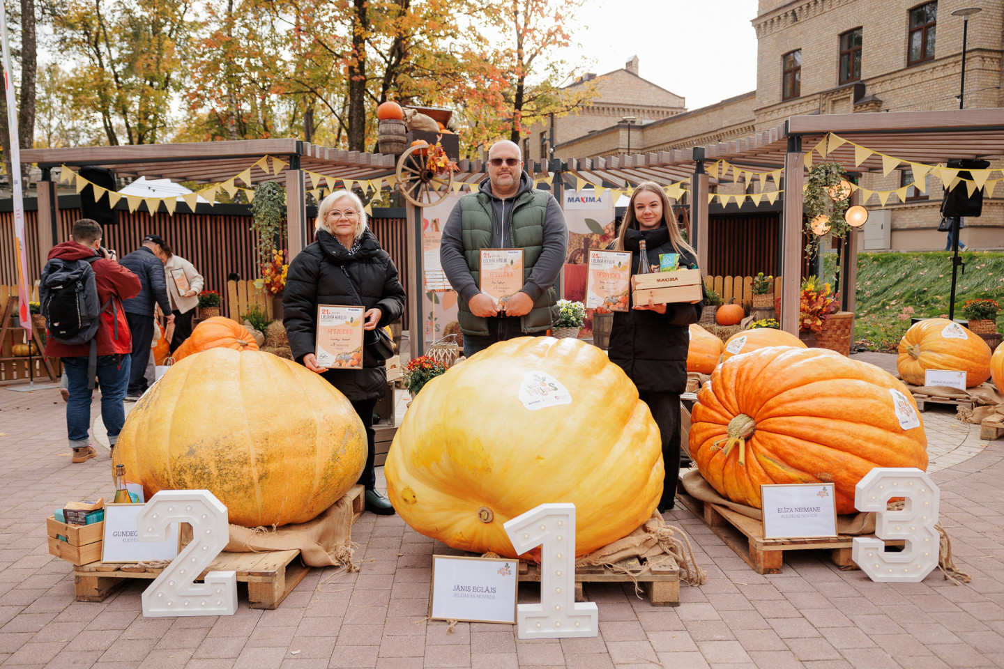 Noskaidrots 2026. gada ķirbju čempions – 355 kg smagais ķirbis no Jelgavas novada