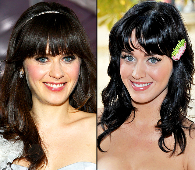 Aktrise Zoija Dešanela un dziedātāja Keitija Perija